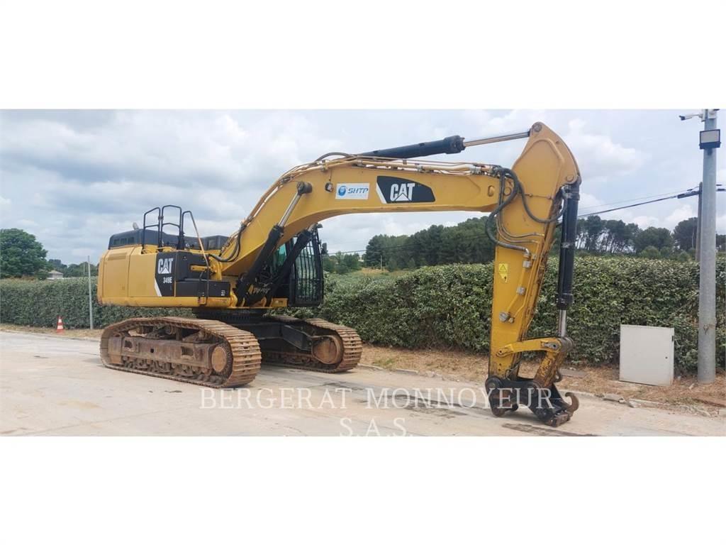CAT 349E حفارات زحافة