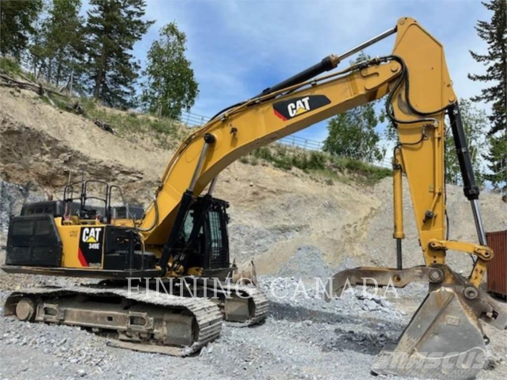 CAT 349E حفارات زحافة