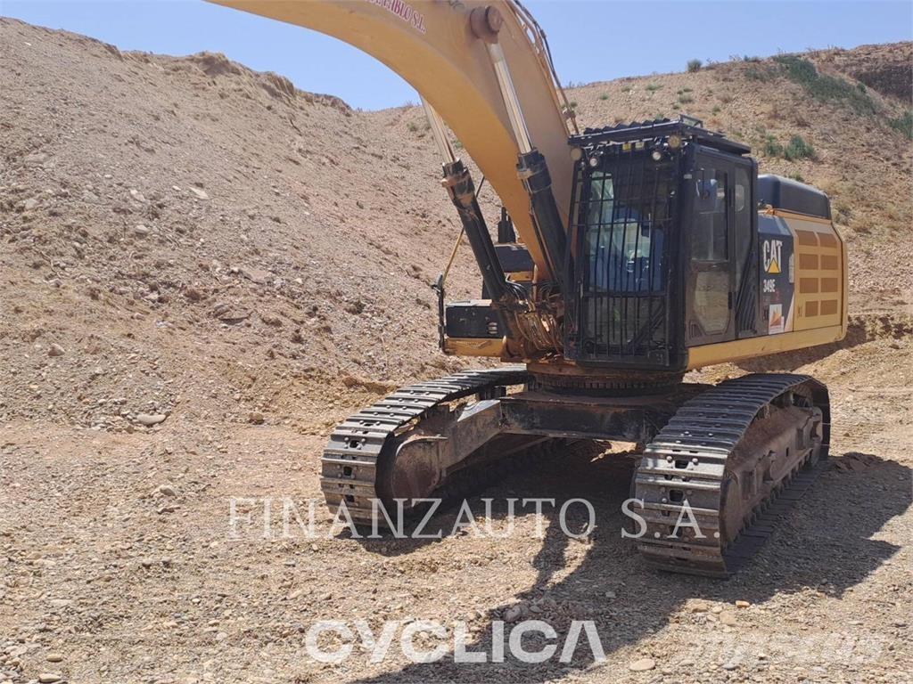 CAT 349E حفارات زحافة