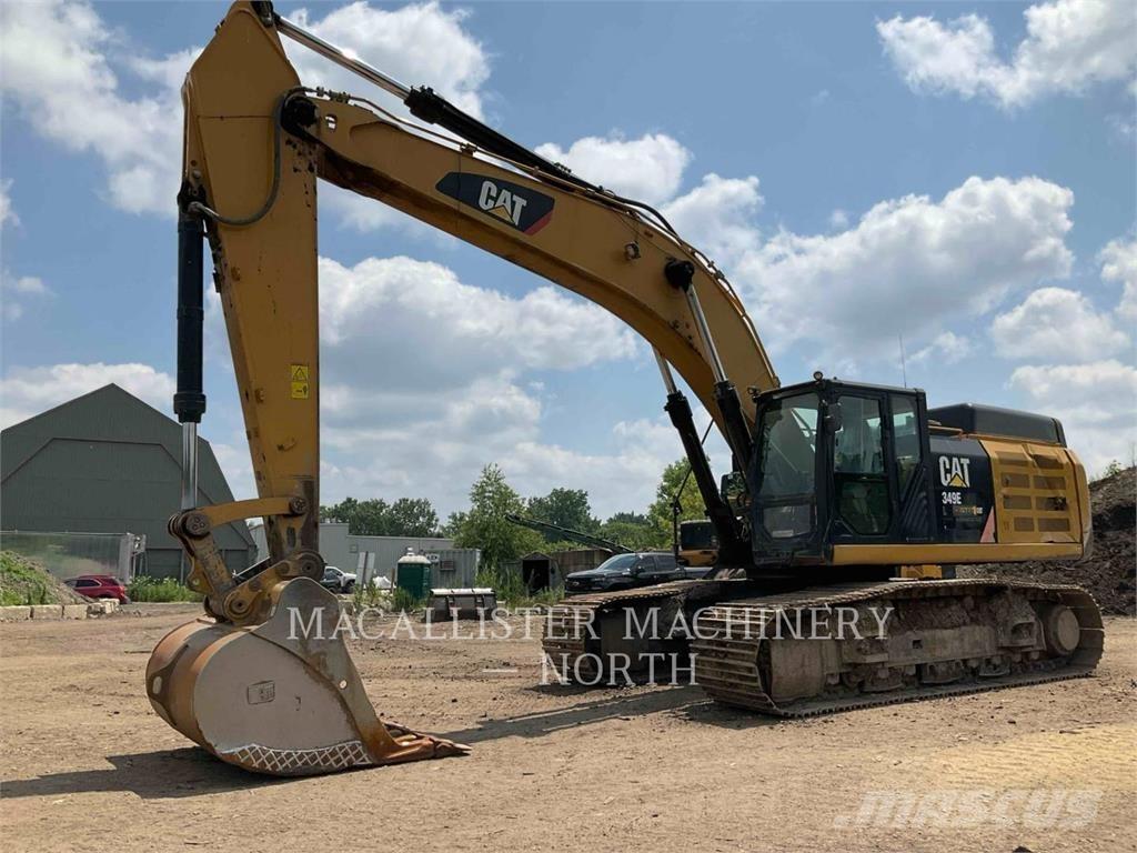 CAT 349EL حفارات زحافة