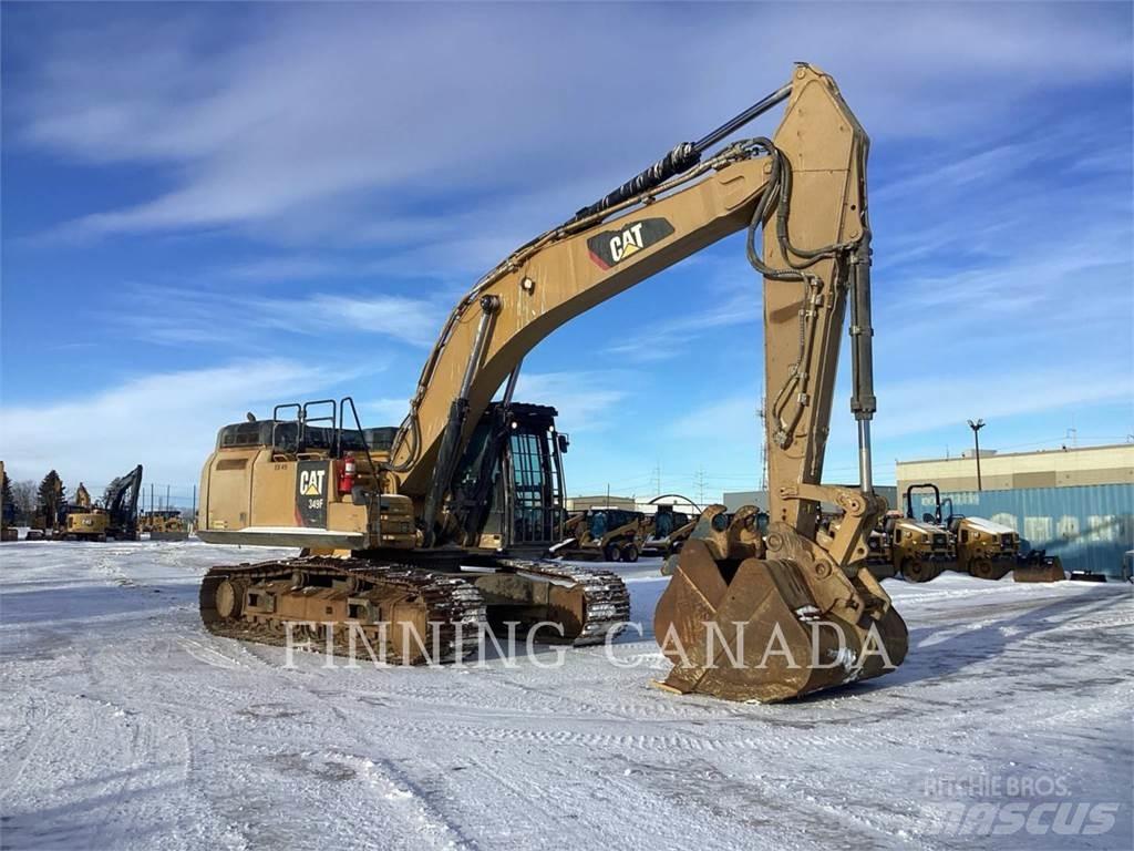 CAT 349F حفارات زحافة