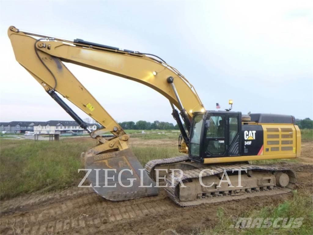 CAT 349F حفارات زحافة