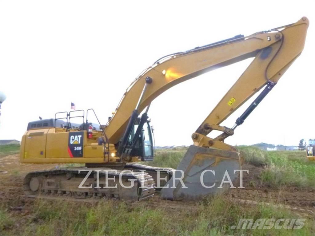 CAT 349F حفارات زحافة