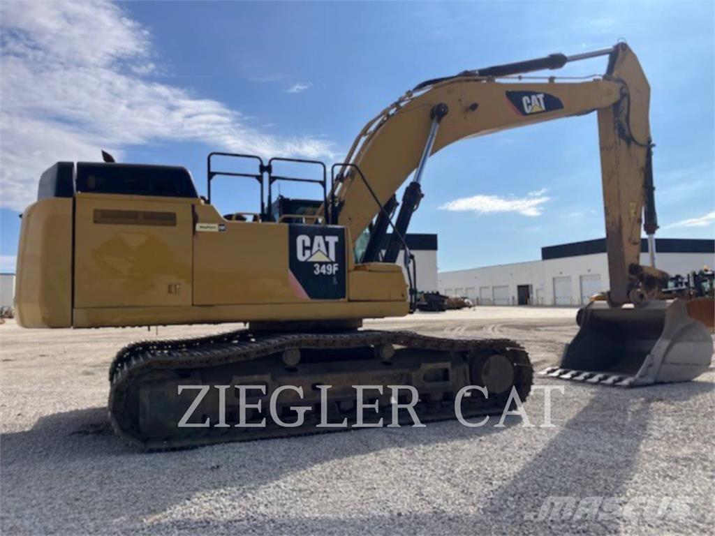 CAT 349F حفارات زحافة