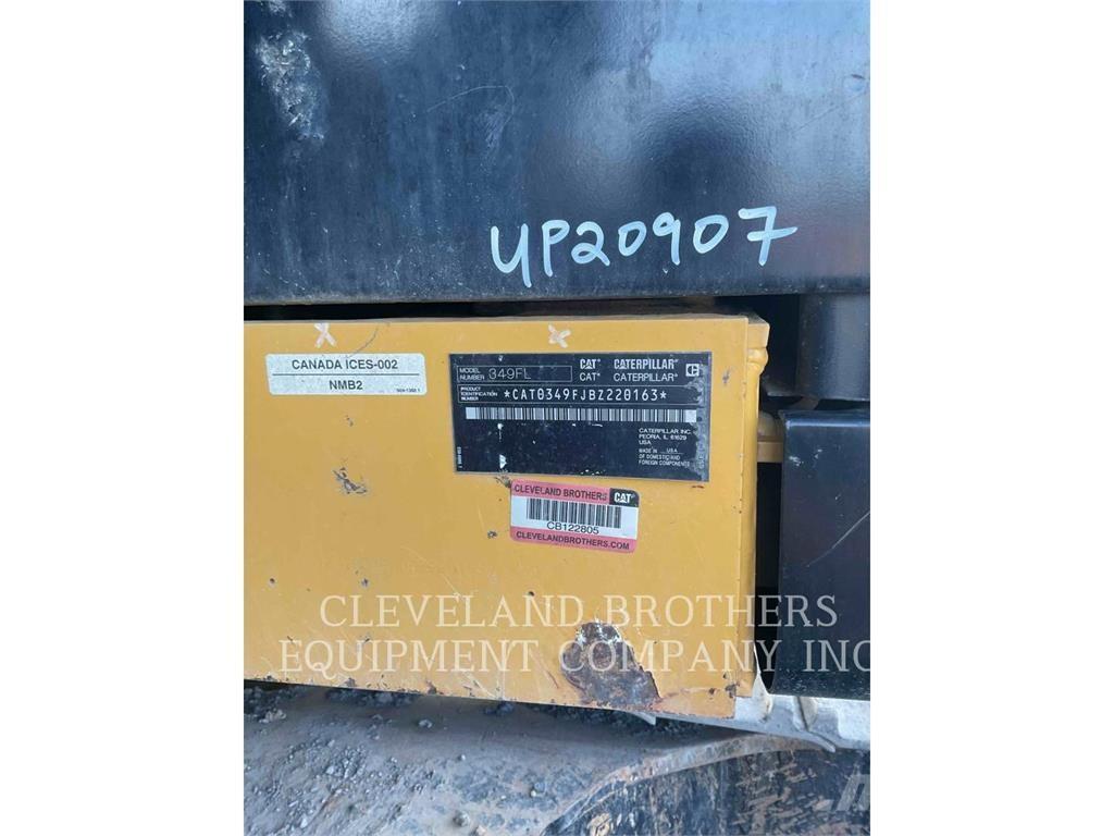 CAT 349FL حفارات زحافة