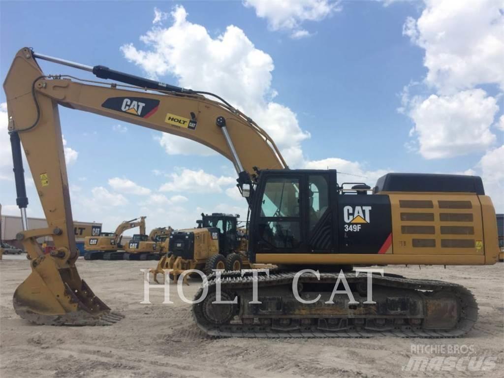CAT 349FL 12 حفارات زحافة