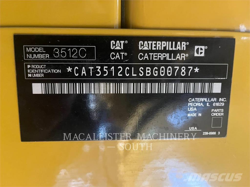 CAT 3512C مولدات ديزل