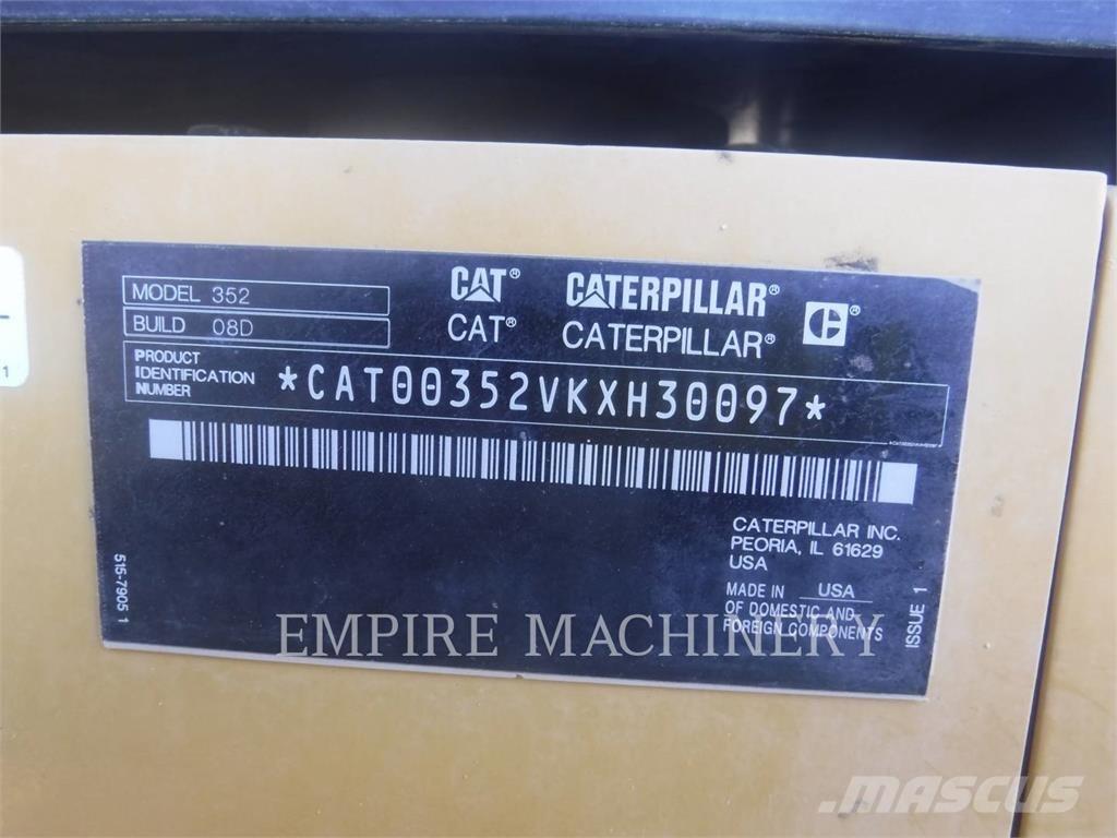 CAT 35208FG حفارات زحافة