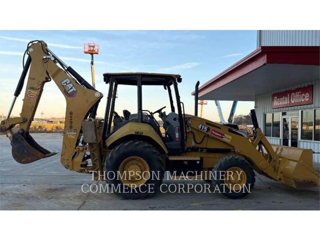 CAT 415 لوادر ذات جرافات عكسية