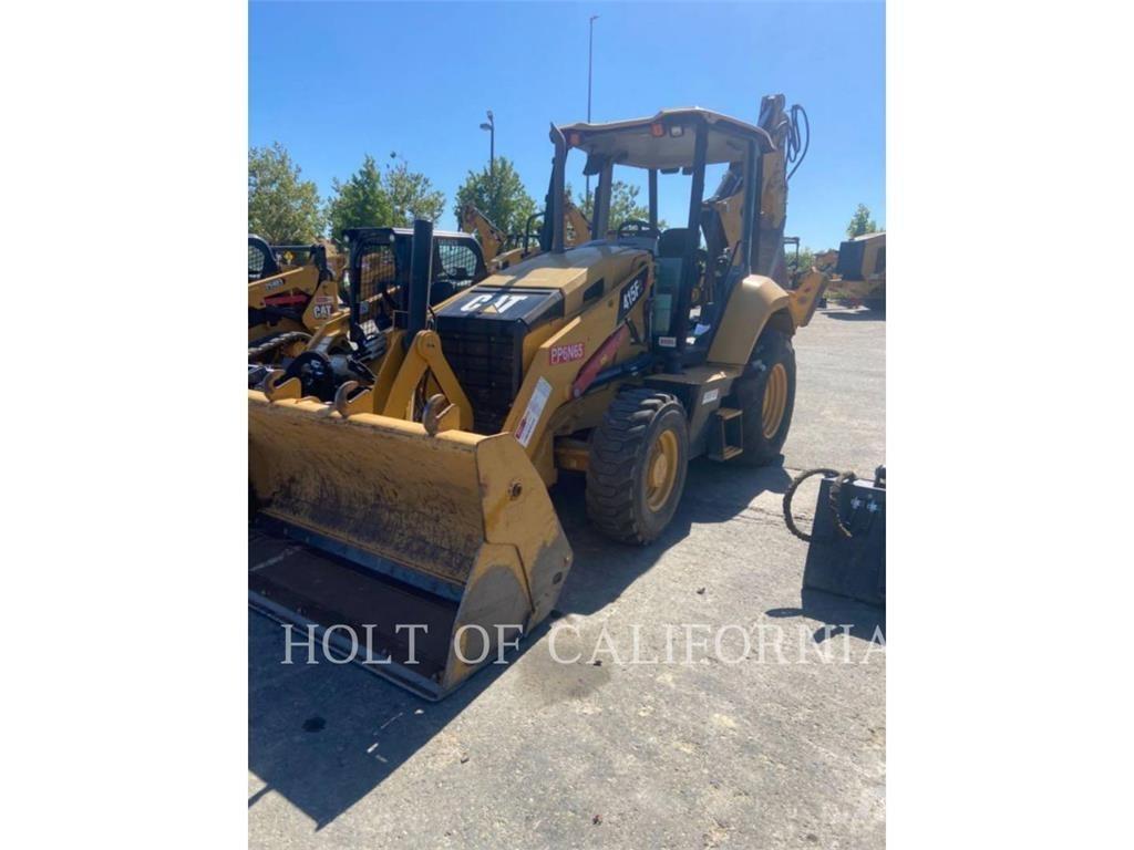CAT 415 لوادر ذات جرافات عكسية