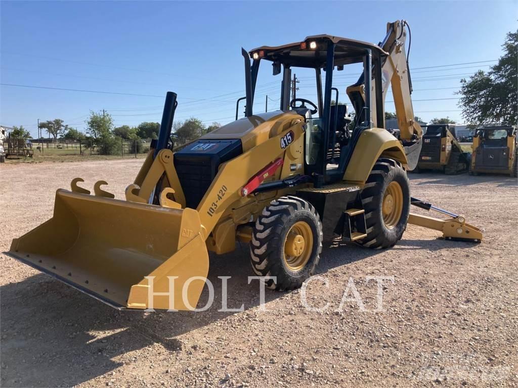 CAT 415-07 لوادر ذات جرافات عكسية