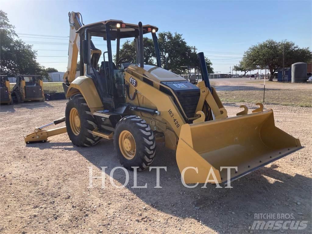 CAT 415-07 لوادر ذات جرافات عكسية