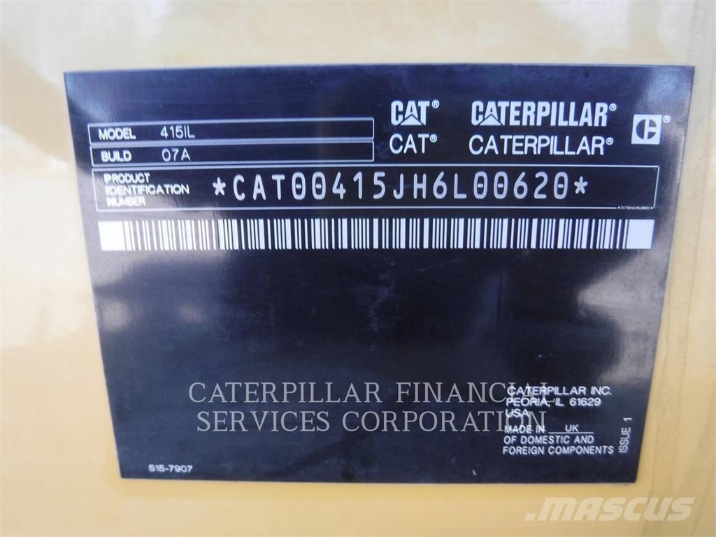 CAT 415-07IL لوادر بعجل