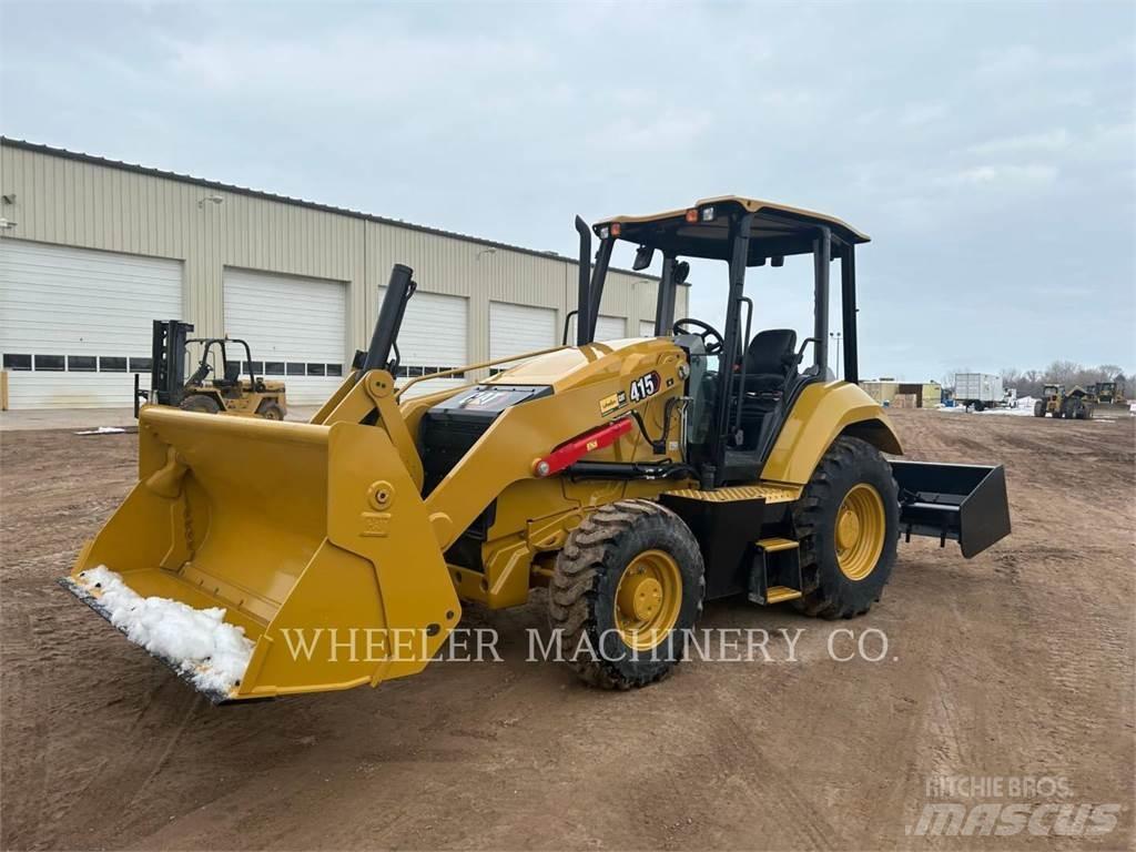 CAT 415 IL لوادر ذات جرافات عكسية