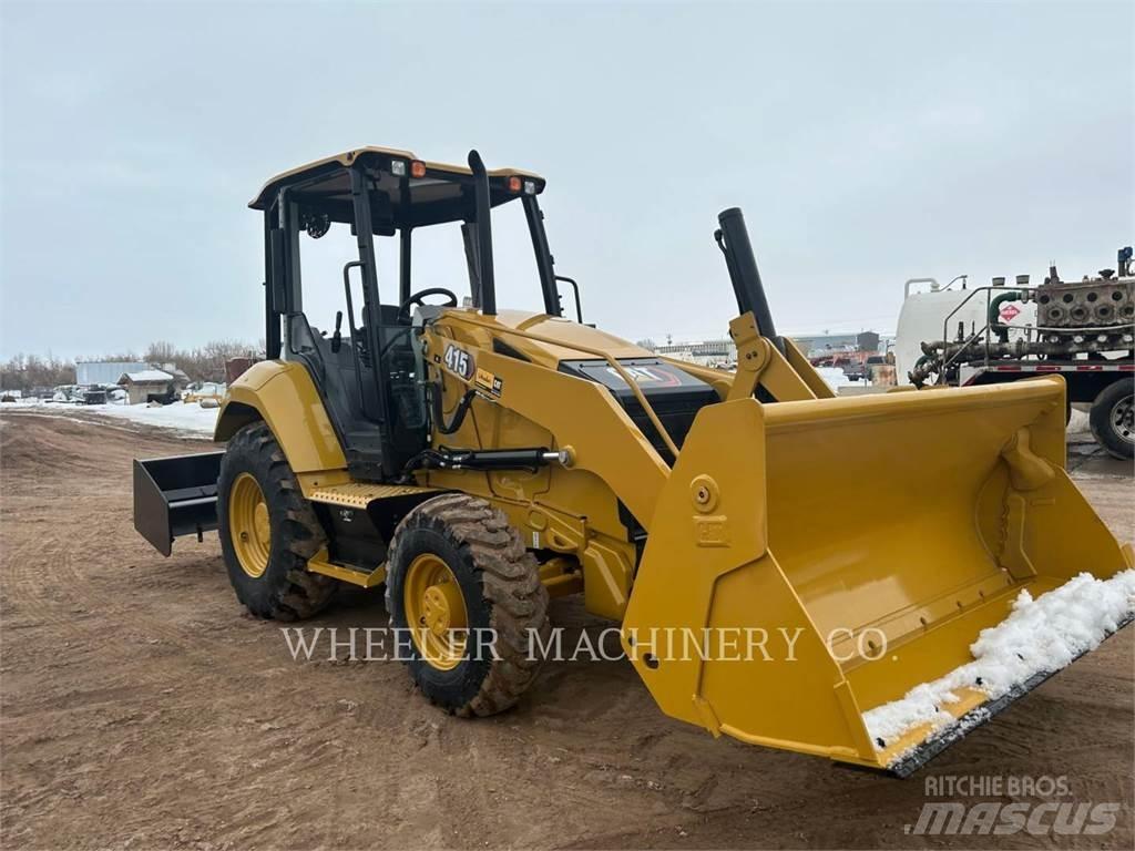 CAT 415 IL لوادر ذات جرافات عكسية