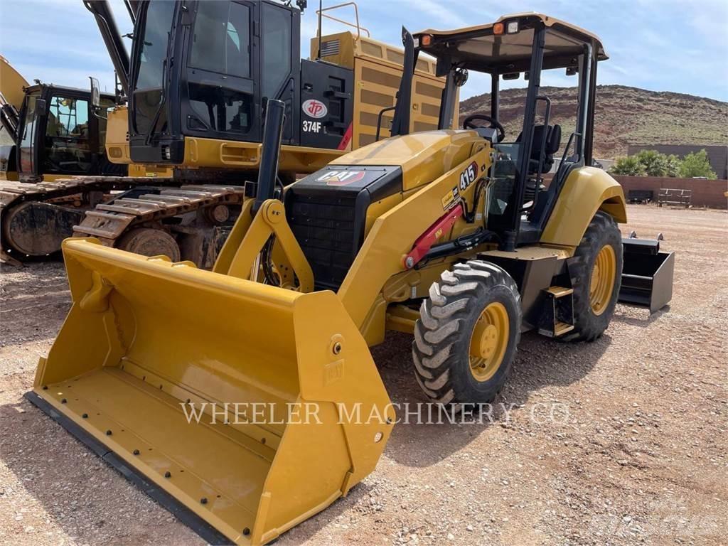CAT 415 IL لوادر ذات جرافات عكسية