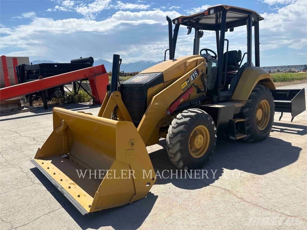 CAT 415 IL لوادر ذات جرافات عكسية