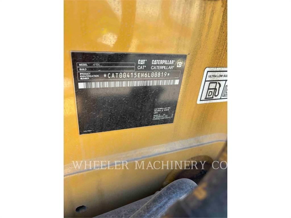 CAT 415 IL لوادر ذات جرافات عكسية