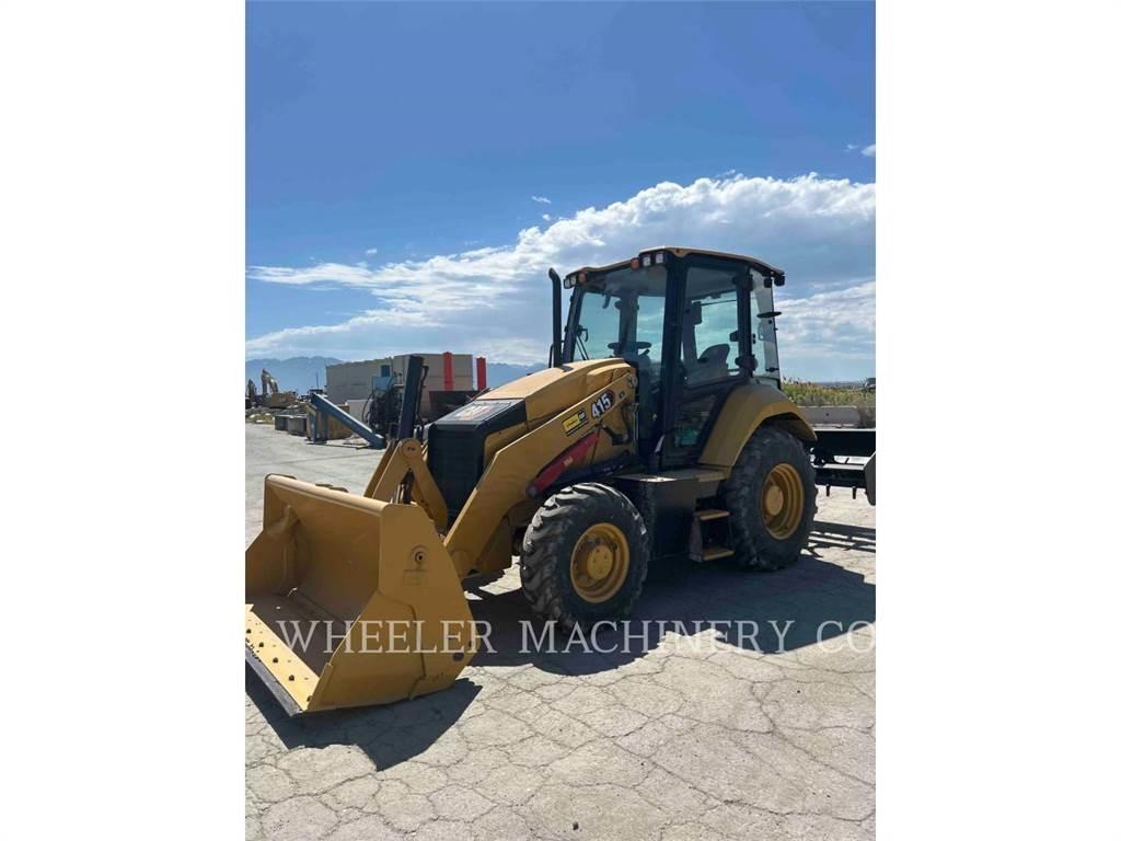 CAT 415 IL CAB لوادر ذات جرافات عكسية