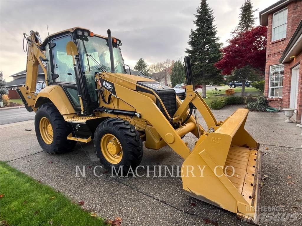 CAT 415F2 4ECB لوادر ذات جرافات عكسية