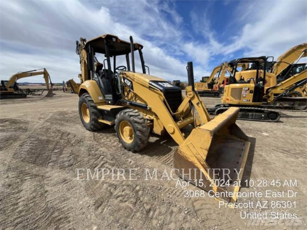 CAT 415F2 4EOP لوادر ذات جرافات عكسية