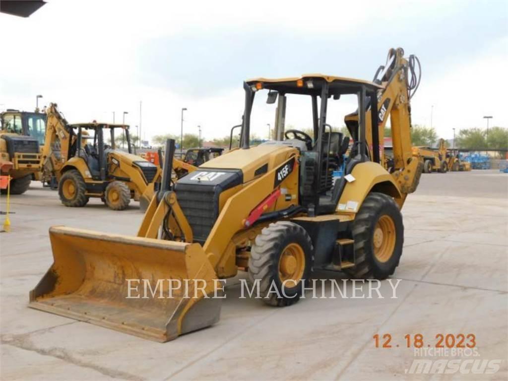 CAT 415F2 4EOP لوادر ذات جرافات عكسية