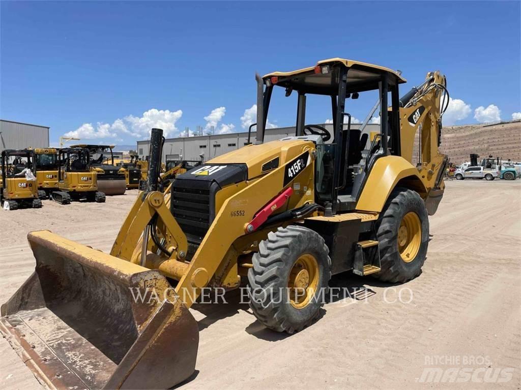 CAT 415F2 4WD لوادر ذات جرافات عكسية