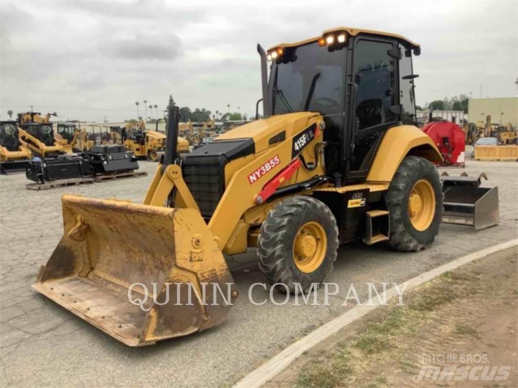 CAT 415F2 IL لوادر ذات جرافات عكسية