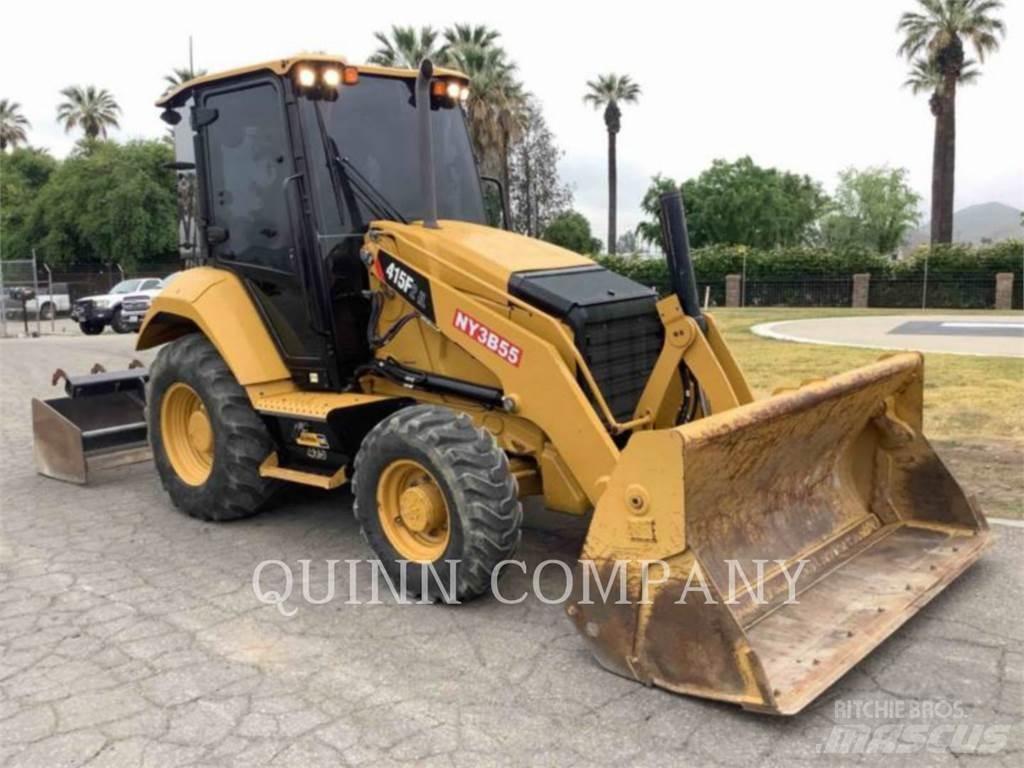 CAT 415F2 IL لوادر ذات جرافات عكسية