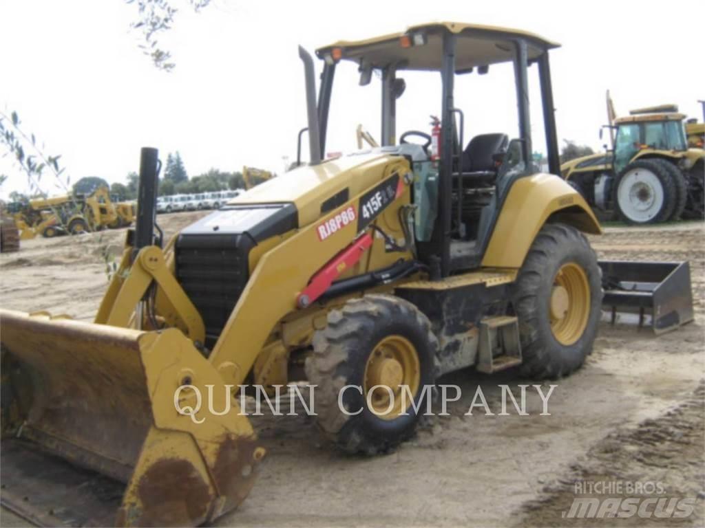 CAT 415F2 IL لوادر ذات جرافات عكسية