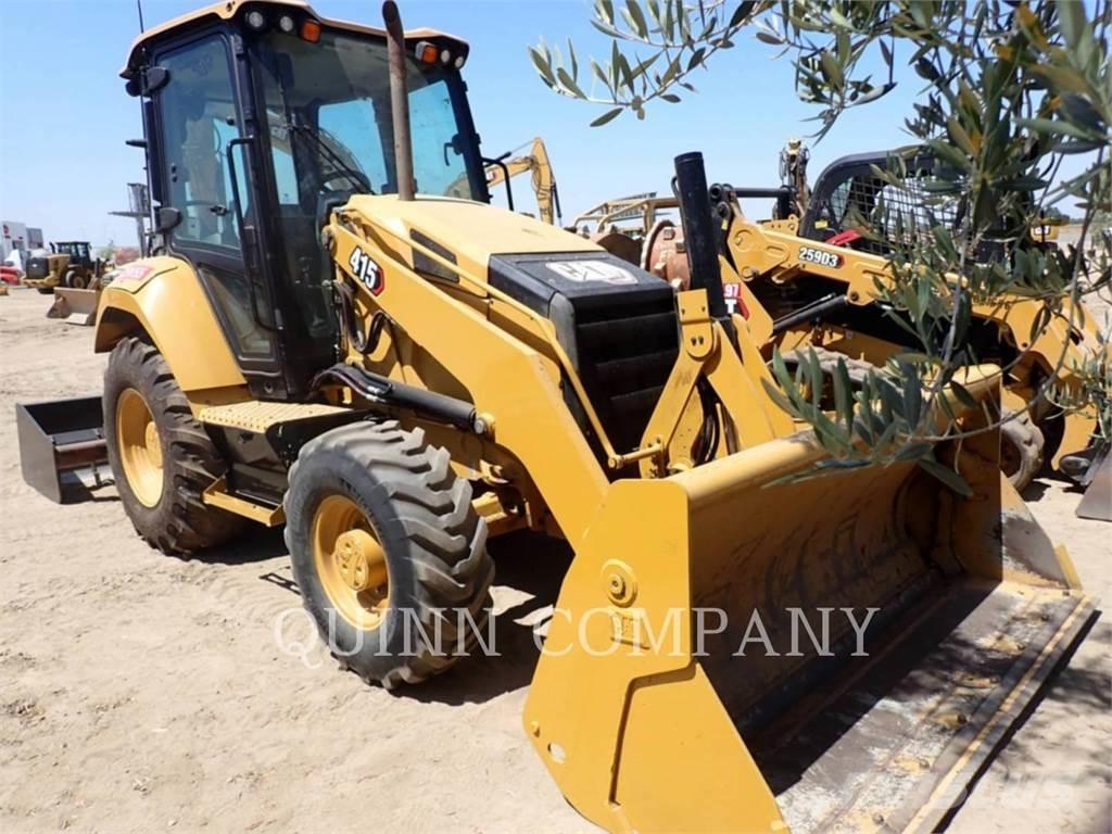 CAT 415F2 IL لوادر انزلاقية التوجيه