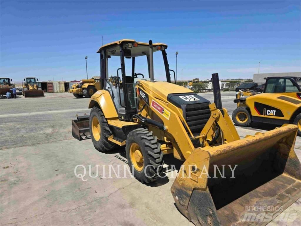CAT 415F2 IL لوادر ذات جرافات عكسية
