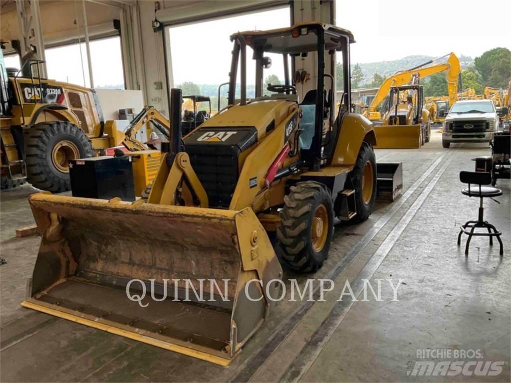 CAT 415F2 IL لوادر ذات جرافات عكسية