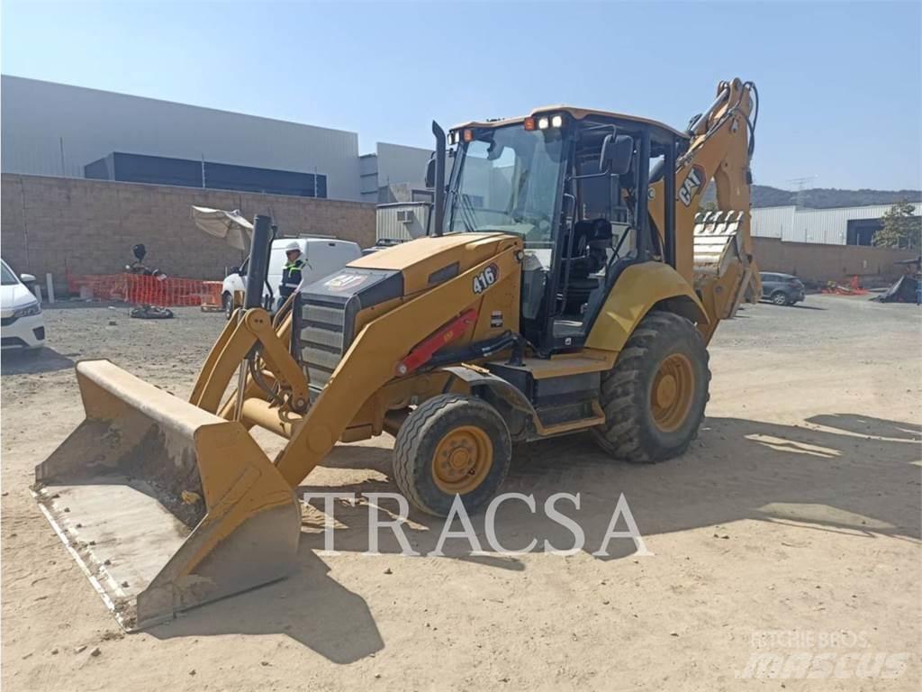 CAT 416 لوادر ذات جرافات عكسية