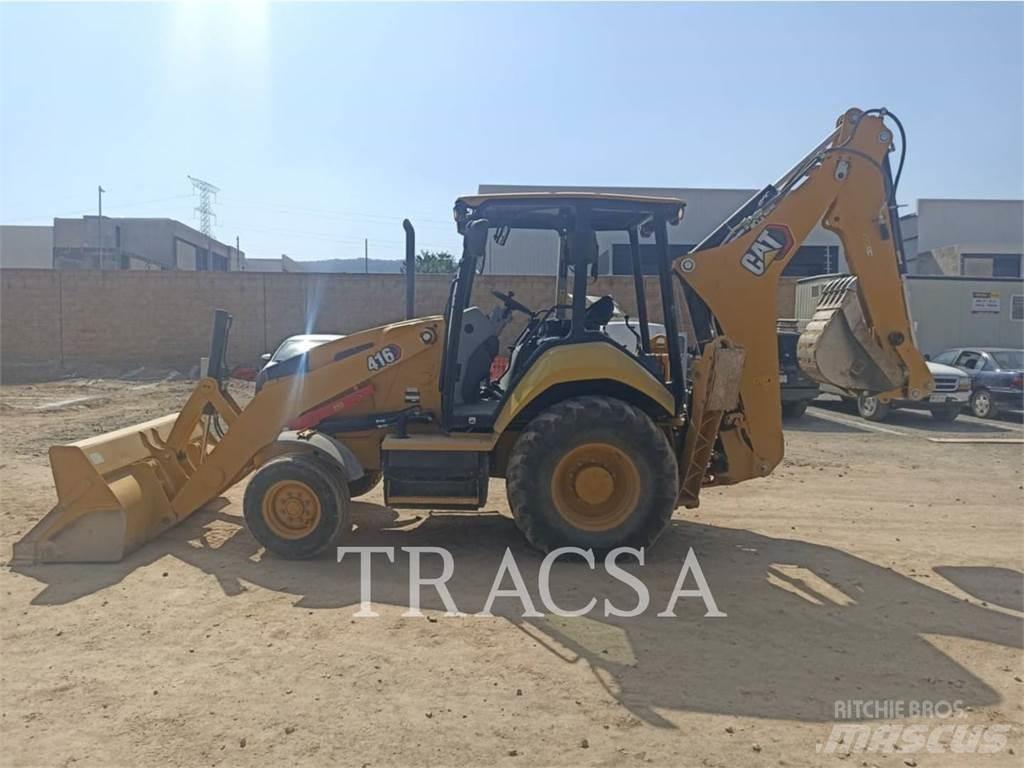 CAT 416 لوادر ذات جرافات عكسية