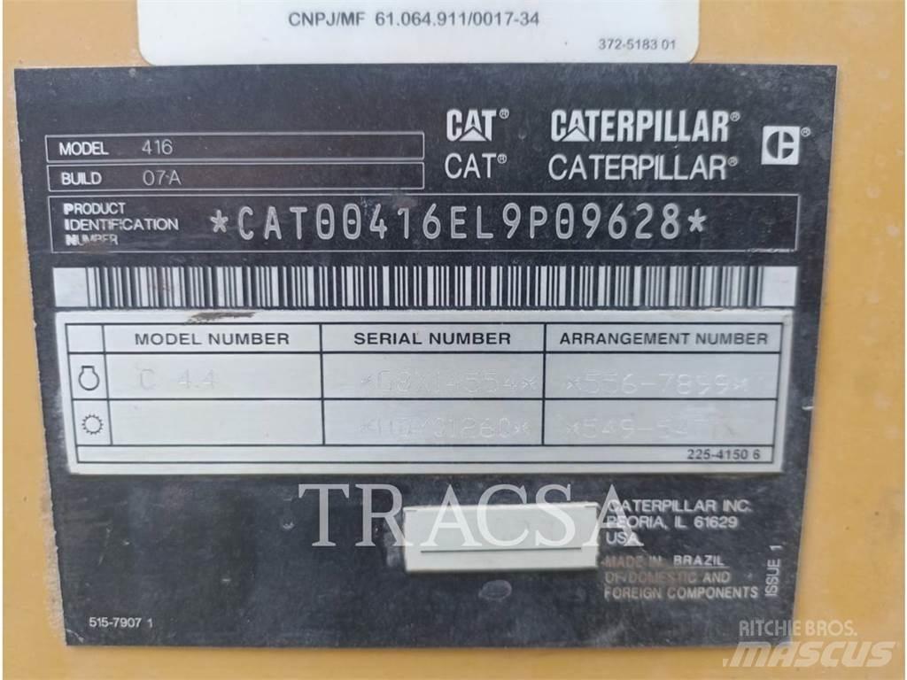 CAT 416 لوادر ذات جرافات عكسية