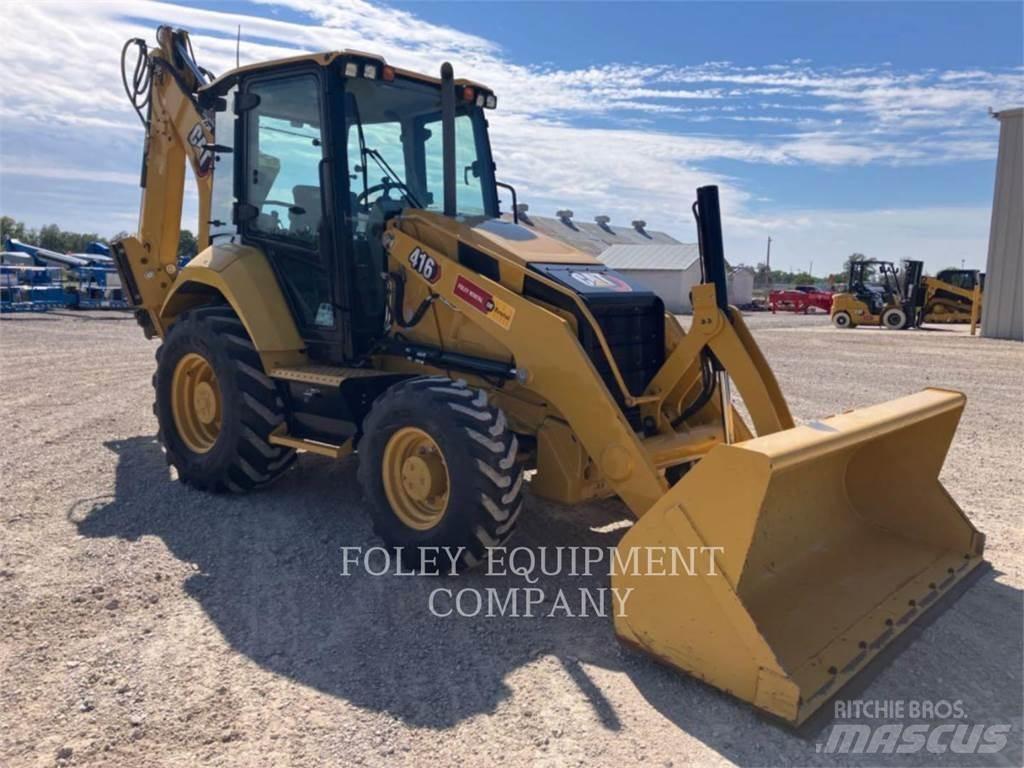 CAT 416-07 لوادر ذات جرافات عكسية
