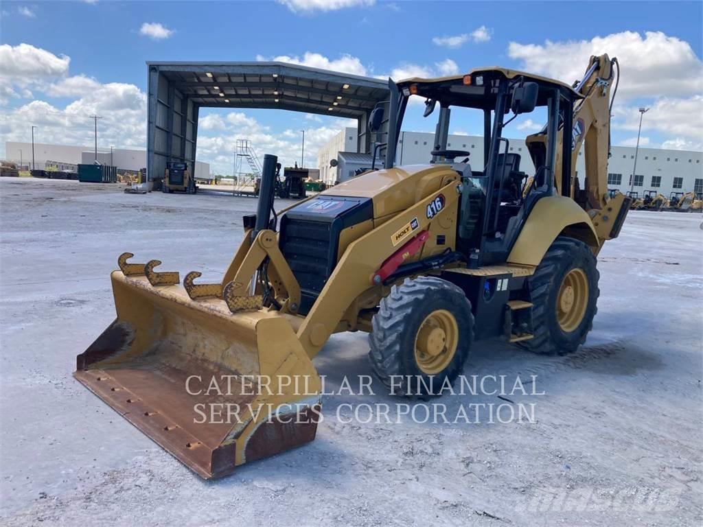 CAT 416-07 لوادر ذات جرافات عكسية