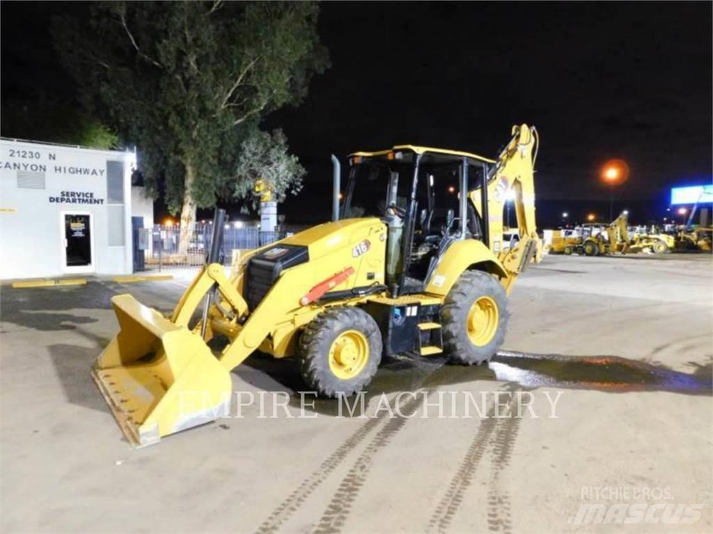 CAT 416-07 4SO لوادر ذات جرافات عكسية