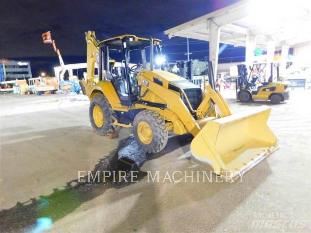 CAT 416-07 4SO لوادر ذات جرافات عكسية