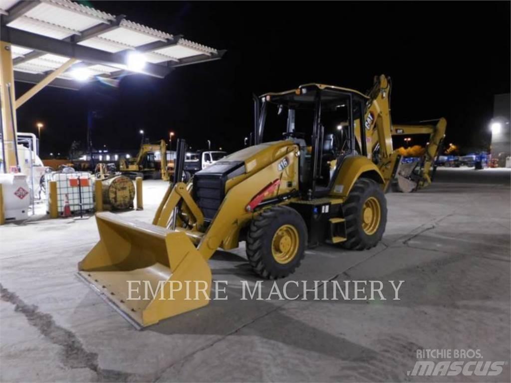 CAT 416-07 4SO لوادر ذات جرافات عكسية