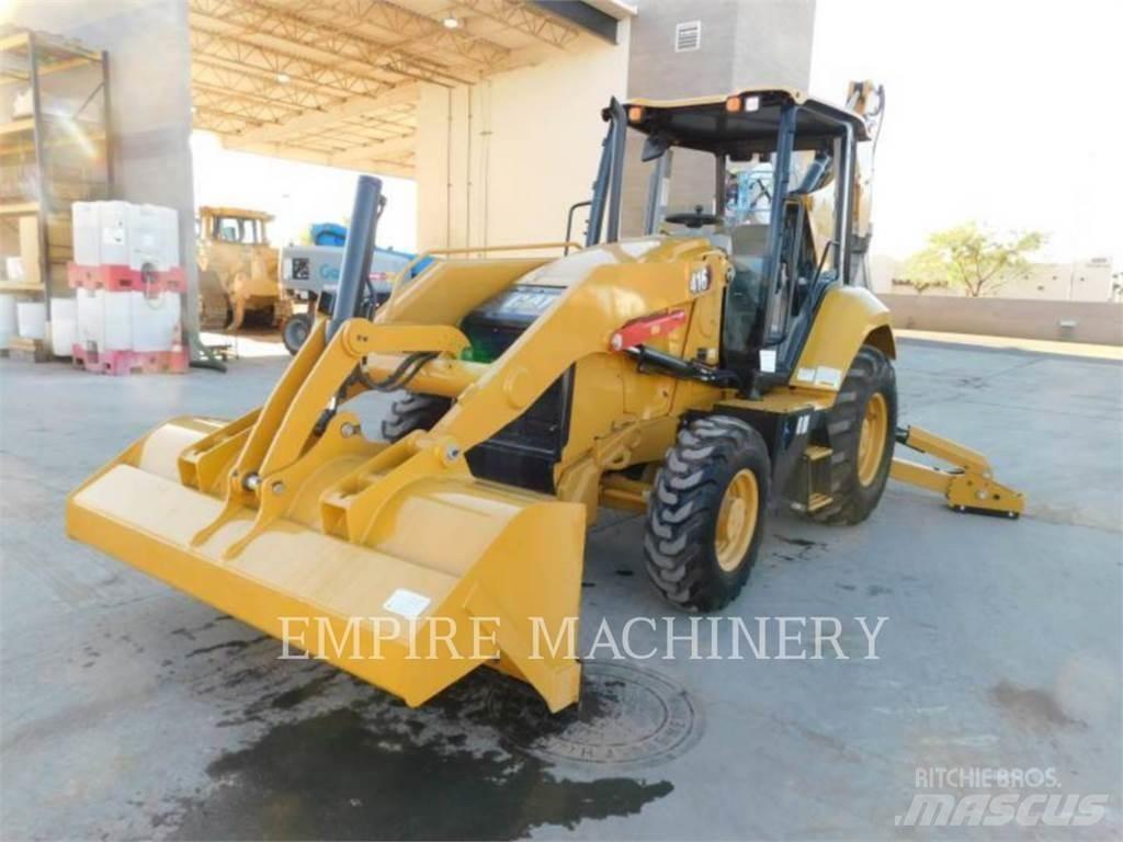 CAT 416-07 4SO لوادر ذات جرافات عكسية