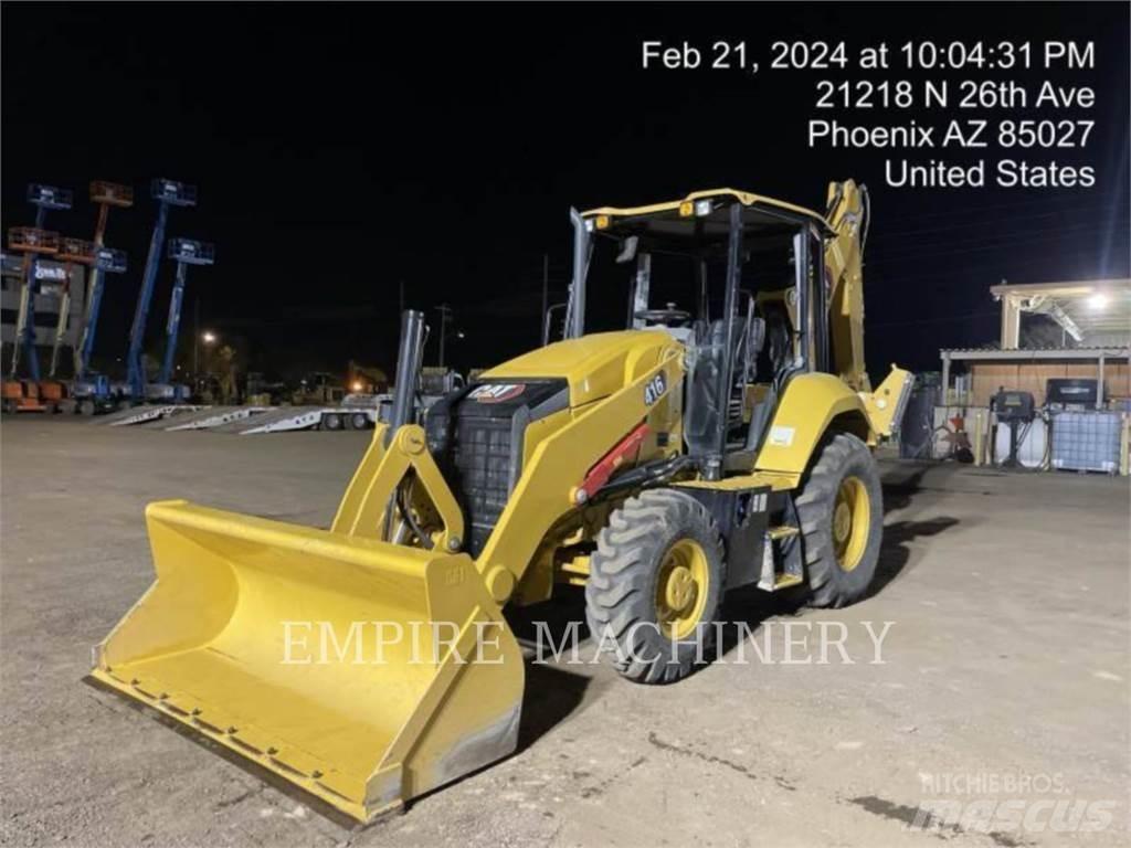 CAT 416-07 4SO لوادر ذات جرافات عكسية