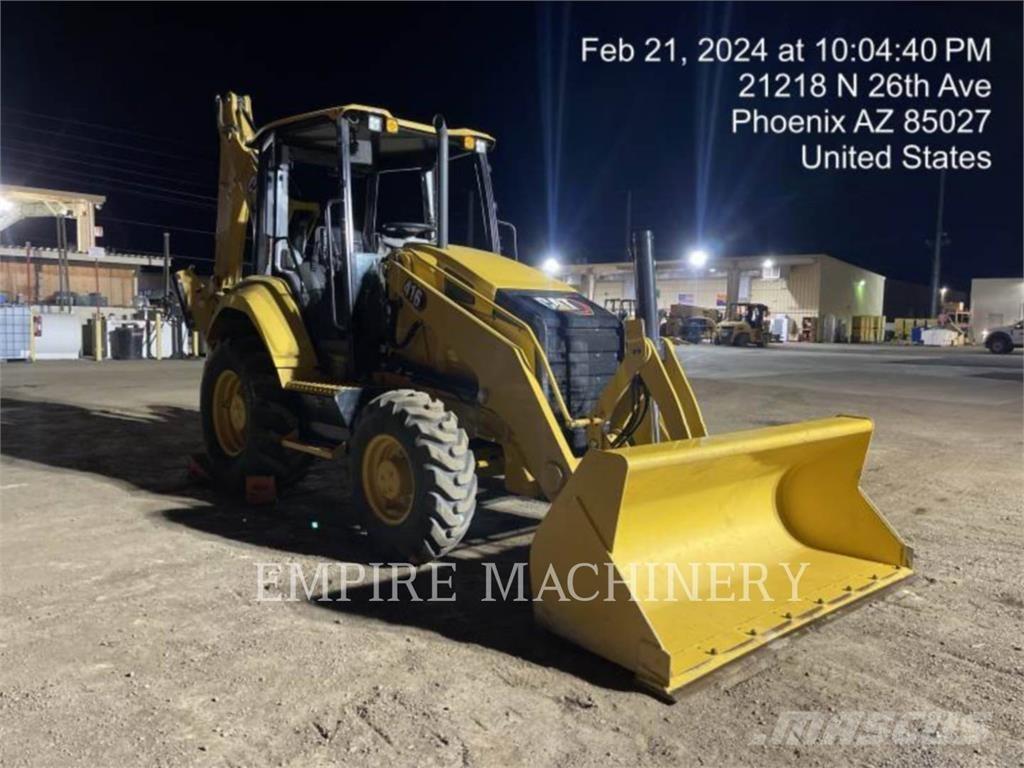 CAT 416-07 4SO لوادر ذات جرافات عكسية