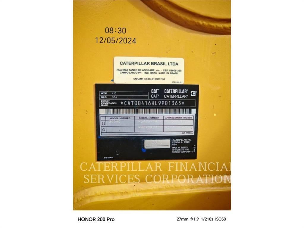 CAT 416-07LRC لوادر ذات جرافات عكسية