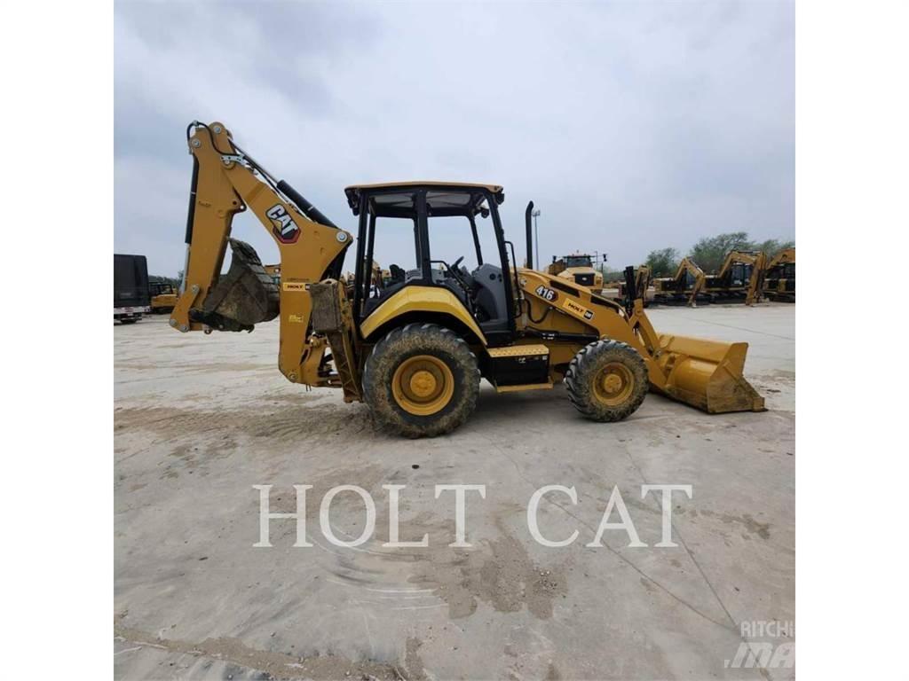 CAT 416 4S لوادر ذات جرافات عكسية