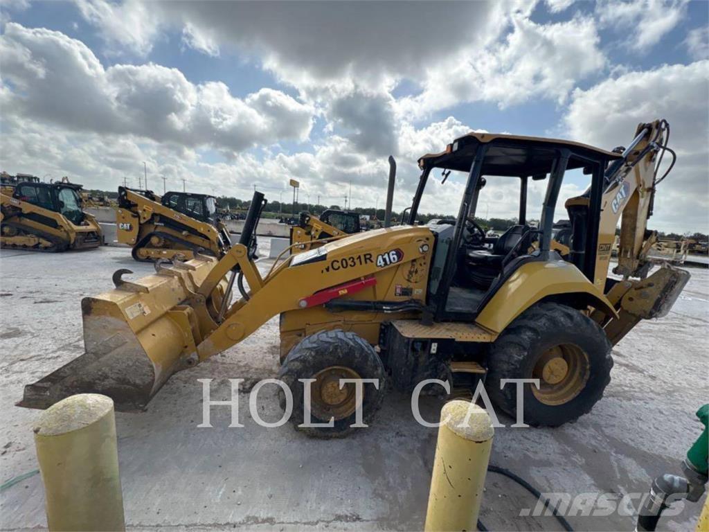 CAT 416 4SX لوادر ذات جرافات عكسية