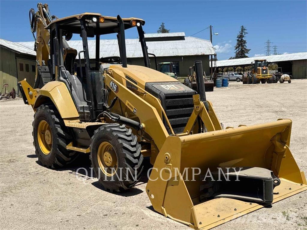 CAT 41607 لوادر ذات جرافات عكسية