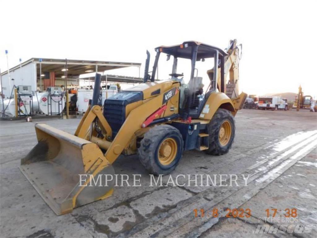 CAT 416F2 4EO لوادر ذات جرافات عكسية