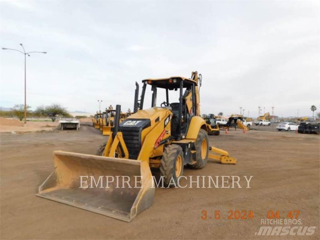 CAT 416F2 4EO لوادر ذات جرافات عكسية